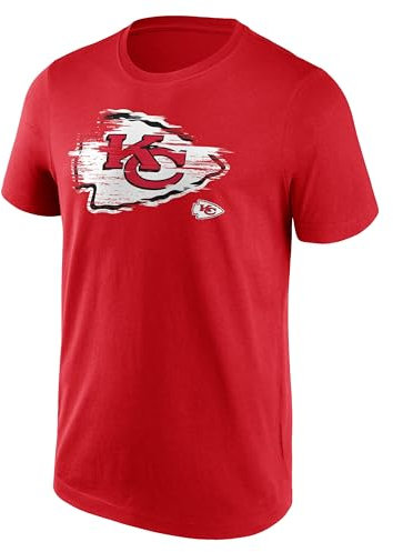 Kansas City Chiefs NFL Worn Graphic T-Shirt rot (DE/NL/SE/PL, Alphanumerisch, M, Regular, Regular, Rot)