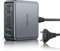 Chargeur USB C Multiple 270W Rocoren avec GaN,Chargeur USB C 100W Prise USB Multiple pour MacBook Air/Pro, iPhone 16/15/14, iPad, Galaxy, Steam Deck, Acer