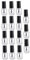 Ipetboom 25pcs Nail Polish Bottle Empty Nail Gel Bottles Nail Clippers Nail Builder Gel Nail Polish Empty Container Beetles Gel Nail Polish Nail Buffers DIY Nail Art Supplies Nail Oil Glass