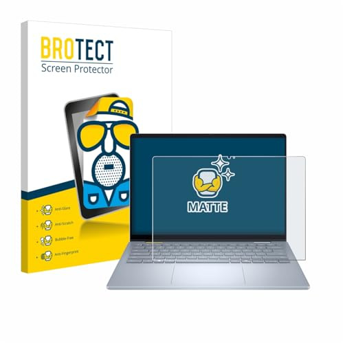 brotect Protection Film compatible with Dell 14 Plus 2-in-1 | Matte Screen Protection Made in Germany Anti-Glare Anti-Fingerprint Case-Friendly