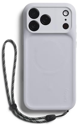 Bellroy Venture Phone Case, kompatibel mit iPhone 17 Pro Max - Fog | Lederfreie Handyhülle für ein iPhone 17 Pro Max mit schlankem Schutz und Zugriff auf alle Tasten und Anschlüsse