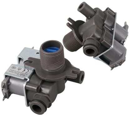 Valvola Di Ingresso Dell'acqua, Compatibile Con Samsung, Elettrovalvola Di Ingresso Dell'acqua For Lavatrice A Cestello. Valvola Di Ingresso Dell'acqua A Doppia Testa.