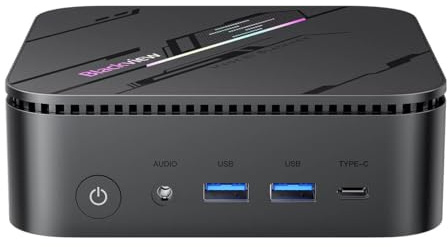 Blackview MP100 Pro Mini PC – Intel 12th 4,4 GHZ Gen Core i5-12450H, 16GB DDR4, 512GB SSD, Triple 4K Unterstützung, Intel UHD Graphics, Wi-Fi 6, BT5.2, Windows 11 Pro (512 GB)