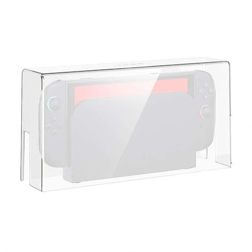 FACAIIO Cubierta antipolvo acrílica para Nintendo Switch 2, caja protectora transparente, 28,5 x 15 x 6,6 cm, ligera, resistente a los arañazos