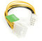 StarTech 8 inch EPS 8 Pin Power Extension Cable , Yellow