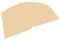 folia 6410 - Tonpapier chamois, DIN A4, 130 g/qm, 100 Blatt - zum Basteln und kreativen Gestalten von Karten, Fensterbildern und für Scrapbooking