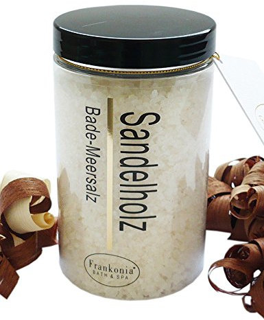Totes Meersalz Sandelholz Badesalz duftende Badekristalle Meersalz, 450g