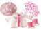 Götz 3402190 Kombination Rainy Day - Aprilwetter Puppenbekleidung Gr. XL - 5-teiliges Bekleidungs- und Zubehörset für Stehpuppen von 45-50 cm