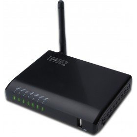 Digitus 4-Port USB 2.0 Wireless Multifunction Network