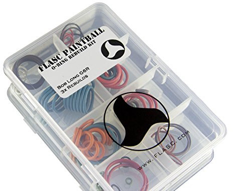 Bob lang G6R 3 x farbig Paintball O-Ring Rebuild Kit von Flasc Paintball