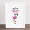 Poster Deko Bild Sprüche Keep calm Motiv: Lets go to Miami Flamingo ungerahmt