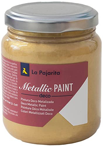 La Pajarita 106237 Pintura, Oro, 175 ml