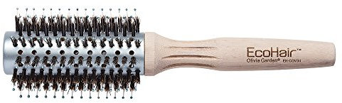 Olivia Garden Eco Hair Combo Rundbürste 34 mm aus umweltfreundlichem Bambus