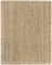 HAMID - Kerala Jute-Teppich, 100% Jutefaser-Teppich, Handgewebt, Teppich für Wohnzimmer, Esszimmer, Schlafzimmer, Flur, Natürliche Farbe (200x250cm)