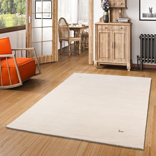 Pergamon Natur Teppich Indo Nepal Gabbeh Shiva Beige in 10 Größen