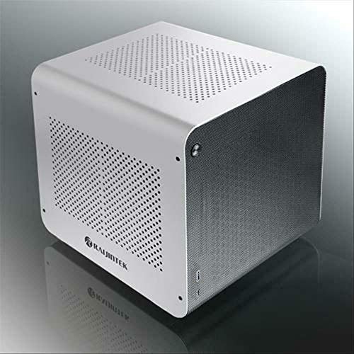 Raijintek Metis Evo AL m-ITX Computer Gehäuse, Tower Case, Mini Gehäuse PC, PC Gehäuse Für Wasserkühlung, Mini ITX Gaming, Desktop Computer Case