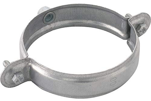 Collier galvanisé de descente de gouttière Ø 100 M7