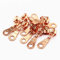 ByaHoGa 50 Stück Rosegoldfarbene Nonlock-Zipper für endlos Reißverschluss Meterware 6mm-Spirale (Rosegoldfarbene)