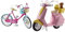 Barbie DVX56 FRP56 Motorroller, pink & DVX55 - Fahrrad