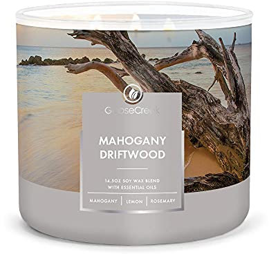 Goose Creek Candle® Mahogany Driftwood 3-Docht-Kerze 411g