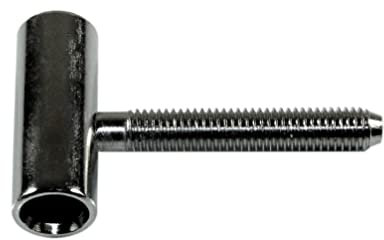 SN-TEC Türband Flügelteil V 0020 für Holzzargen, Rolle 15mm, Aufnahme 10mm, vernickelt (10 Stück)