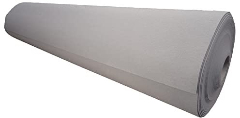 Alpha-Tex Autoteppich zur Auskleidung | Kofferraum & Fahrzeugteppich | Meterware Teppich nach Maß | Rovel Silber, 1 DIN-A4 Musterstück