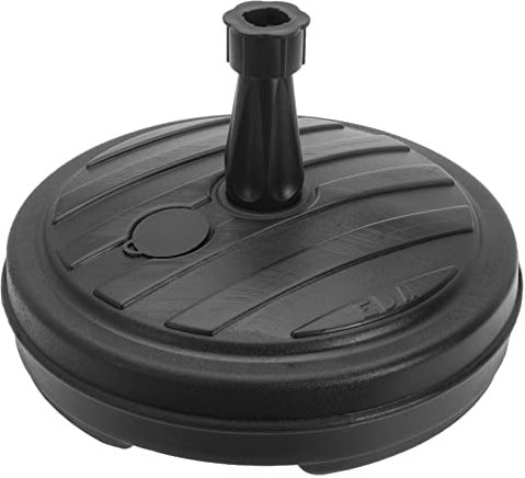 Muddy Hands Dark Grey Garden Parasol Base Outdoor Sun Shade Umbrella Pole Holder- Water or Sand Filling Weight
