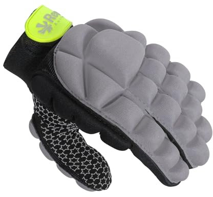 Reece Hockey Handschuh - Komfort Full Finger Handschuh - Silikonstollen für Besseren Griffe und Vollständigen Schutz - Linkshandschuh - Hockey Handschuhe Kinder - Blue - Größe XXS