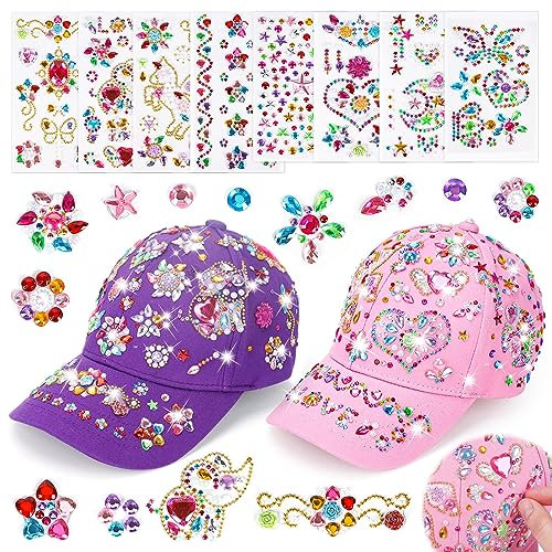 Geschenk Mädchen 5 6 7 8 9 Jahre: Basteln Kinder Mädchen 5-6-8 Jahre Einhorn Geschenke für Mädchen Spielzeug ab 4-11 Jahre Geschenkideen Bastelset Kinder ab 6 5 Jahre Geburtstagsgeschenk Baseball Cap