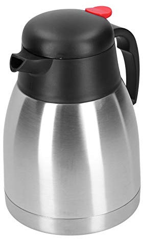 Jarra Térmica de Café 1,2L y 1,5L, Termo Vacío con Pico de Vertido Preciso, Ideal para Té y Café - Acero Inoxidable, Mantiene Caliente 12 Horas (1,5L)