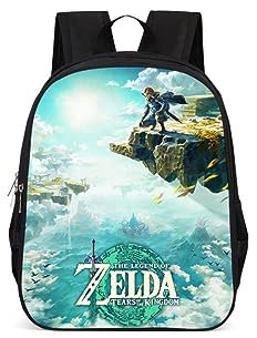 1pc Tränen des Königreichs Rucksack Animation Rucksack Schüler Schultasche Leinwand Tasche