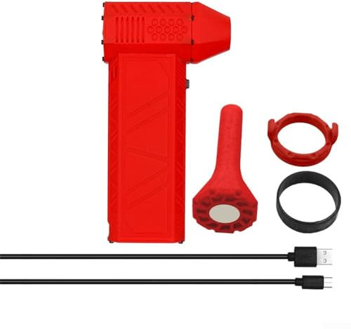 Gbtdoface Mini ventilador turbo para coche, ventilador de chorro seco, mini soplador seco, motor sin escobillas, mini turbo turbo violento ventilador 120000 rpm