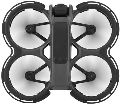 BRDRC Avatar 2 Propellerschutz für DJI Avata 2, Bumper Guard Schutzhülle Protective Bumper Anti-Collision Shockproof Prop Protector für DJI Avata 2 Fly More Combo Drohne Zubehör - Schwarz