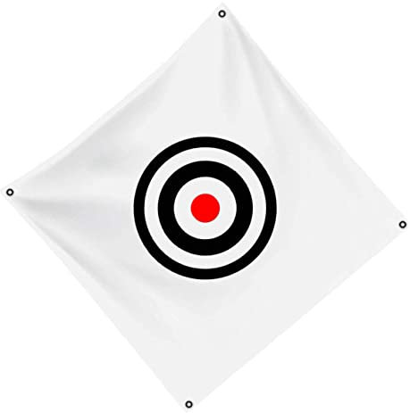 Parliky Faltbares Golf Chipping Netz aus Segeltuch Robust und Leicht für Indoor Training und Übungsrunden