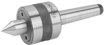 Hoteche MT2 Drehbank Zubehör - Drehende Zentrierspitze aus Werkzeugstahl für effektives Spannen - Elastische Verbindung für Drehbank und Fräsmaschine - Ideal für präzise Bearbeitung von Metallteilen