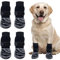 BSITSSS 2 Paar Hundeschuhe Pfotenschutz, Anti-Rutsch-Hundesocken, Hunde Schuhe mit Verstellbaren Riemen, Pfotenschutz Hund Verletzung, Shoe Dog für den Innen-und Außenbereich