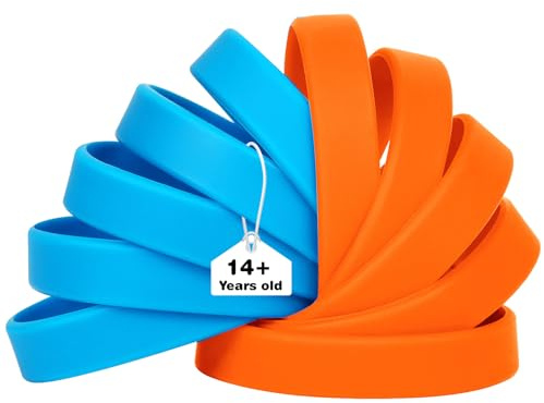 LVNRIDS 50 PCS Silicone Wristbands Rubber Bracelets for Kid Adult, Multicolor Silicone Wrist Bands for Business School Activity Party Music Festival