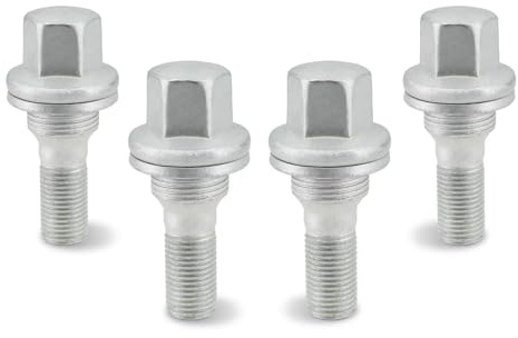 Écrous et Goujons de Roue pour Peugeot 206, 207, 307, 308, 407, 508 et 3008. Vis de Roue Plate pour Seat (réf. 540567).