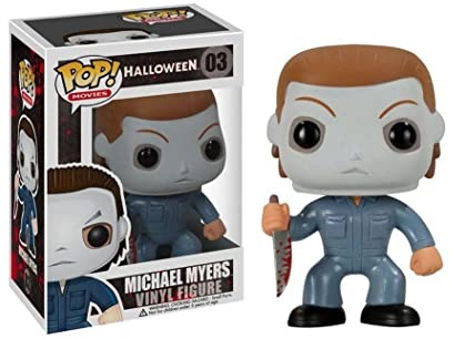 FUNKO Halloween Pop! Vinyl Figur 03 Michael Myers Bedruckt, aus Kunststoff, Geschenkkarton.