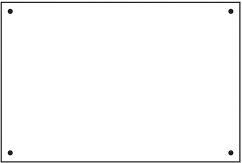 Scan SCA4500 PVC Sign Rigid Backing Board - 600 x 400mm