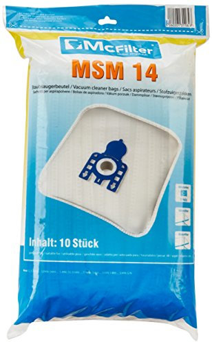 McFilter MSM 14 - 10 Staubsaugerbeutel geeignet für Miele