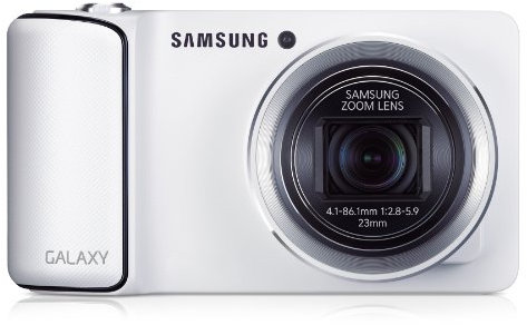 Samsung EK-GC100 Digitalkamera, kompakt, 16 Megapixel, 21-facher Zoom, Bluetooth, Weiß