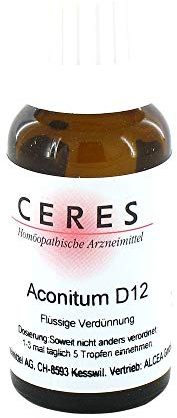 CERES Aconitum D 12 Dilution, 20 ml