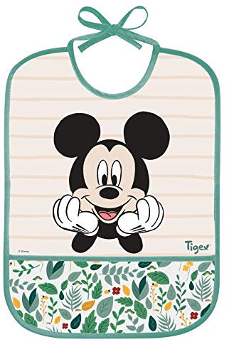 Disney Baby 80800719 - Babero Eva, diseño Mickey, para 6-36 meses