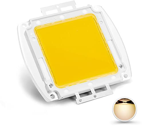 CHANZON Hochleistungs LED Chip 500W warmweiß (3000K - 3500K/Eingang 7500mA/DC 60-68V/500 Watt) superhelle Intensität SMD COB Lichtemitter Komponenten Diode 500 W Glühlampe Perlen DIY Beleuchtung