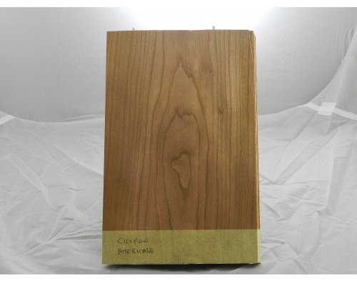 10 Blätter von Furnier Holz natur für die Inlay Kirschbaum amerikanisch 280 mm x 180 mm x 0,6 mm