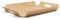 Bredemeijer braunes gebogenes rechteckiges Holz Tablett 44.5 cm