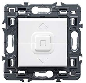 Commutateur double pour volets roulants Legrand 741252 série Valena Next couleur blanc