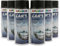 Dupli-Color 100010 CAR´S schwarz matt Set 6 x 400 ml