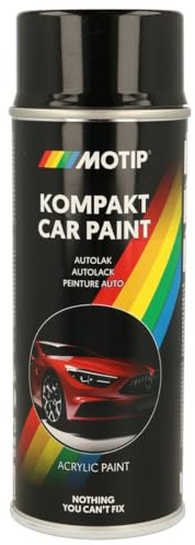 Motip Kompakt 50980 Metallic - Sprühfarbe Schwarz 400 ml